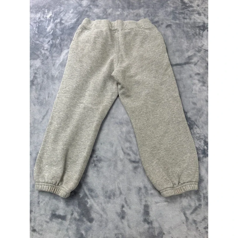 Polo Ralph Lauren Boys Size 5 Gray Jogger Sweatpants Pony Logo